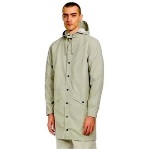 NEW RAINS unisex long jacket in Cement